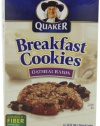 Quaker Breakfast Cookies Oatmeal Raisin, 6-Count Boxes,10.1-Ounces  (Pack of 6)