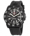 Luminox EVO Colormark Black Dial Black Rubber Ladies Watch 7051