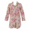 Lauren by Ralph Lauren Pink Floral Boyfriend Sleep Shirt