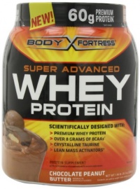 Body Fortress Super Advanced Whey Protein, Chocolate Peanutbutter, 1.95 lb. (885 g)