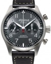 Alpina Aviation Startimer Pilot Chronograph Men's Leather Strap Watch AL-860GB4S6