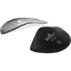 Pedag Step 166475 Symmetrical Self Adhesive Arch Support Inserts, Black Leather, Large