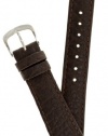 Mens Genuine Italian Leather Watchband Brown 22mm Watch Band - by JP Leatherworks