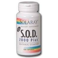 Solaray - S.O.D. 2000 Plus - 100 Capsules