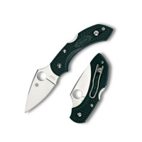 Spyderco Dragonfly2 Brithish Racing Green FRN ZDP-189 PlainEdge Knife