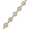 Charter Club Bracelet, Gold-Tone Crystal Link Bracelet