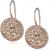 Fossil Glitz Disc Rose Gold Earrings