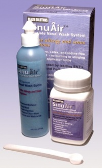 SinuPulse SinuAir nasal wash system.