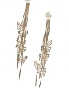 TIFFANY & ZARA BUTTERFLY CHAIN EARRINGS