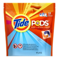 Tide Pods Laundry Detergent Ocean Mist Scent 18 Count