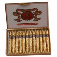 Novelty Indulgence - Milk Chocolate Cigars, Box of 24