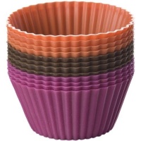 Chicago Metallic Baking Essentials Silicone Baking Cups, Set of 12