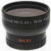 Zeikos ZE-WA37B- 37mm 0.45X Wide Angle Lens (Black)