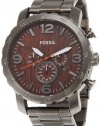 Fossil Nate Stainless Steel Watch - JR1355